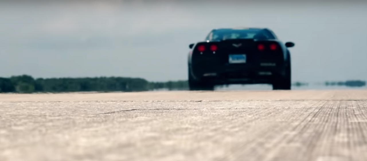 VIDEO. Une Corvette électrique bat le record du monde de vitesse de voiture sans essence
