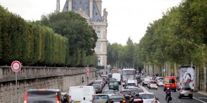 Paris, voies sur berge : une baisse du trafic en octobre ?