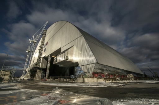 Ukraine : le site de Tchernobyl inaugure son nouveau sarcophage hors normes