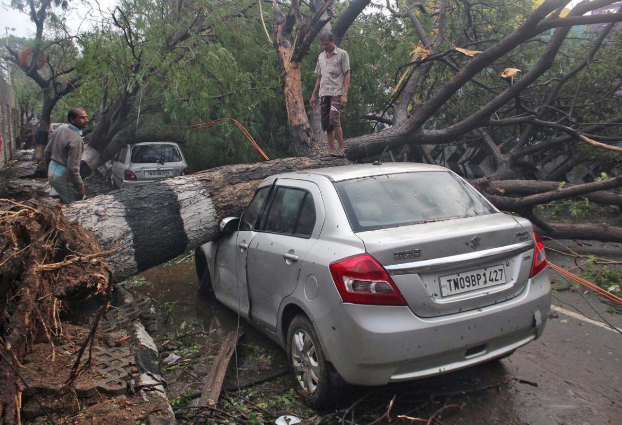 EN IMAGES. En Inde, un cyclone meurtrier dévaste Chennai