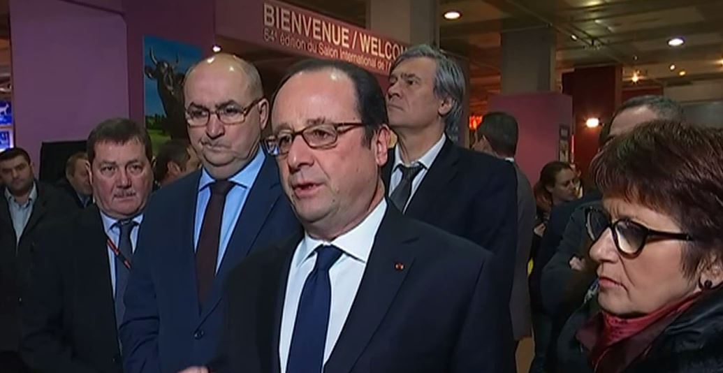 François Hollande inaugure son dernier Salon de l'agriculture
