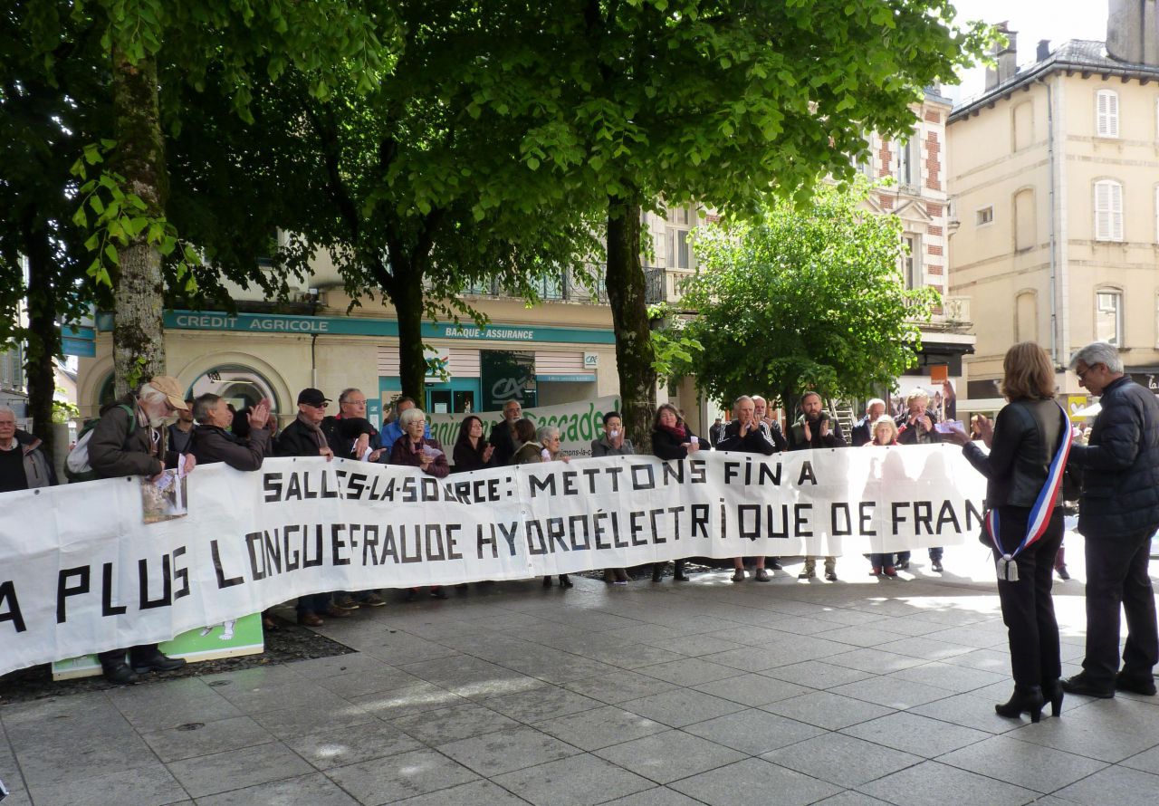 Aveyron : ils veulent l'arrêt de la centrale hydroélectrique
