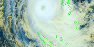 Le cyclone Donna s'apprête à frapper la Nouvelle-Calédonie