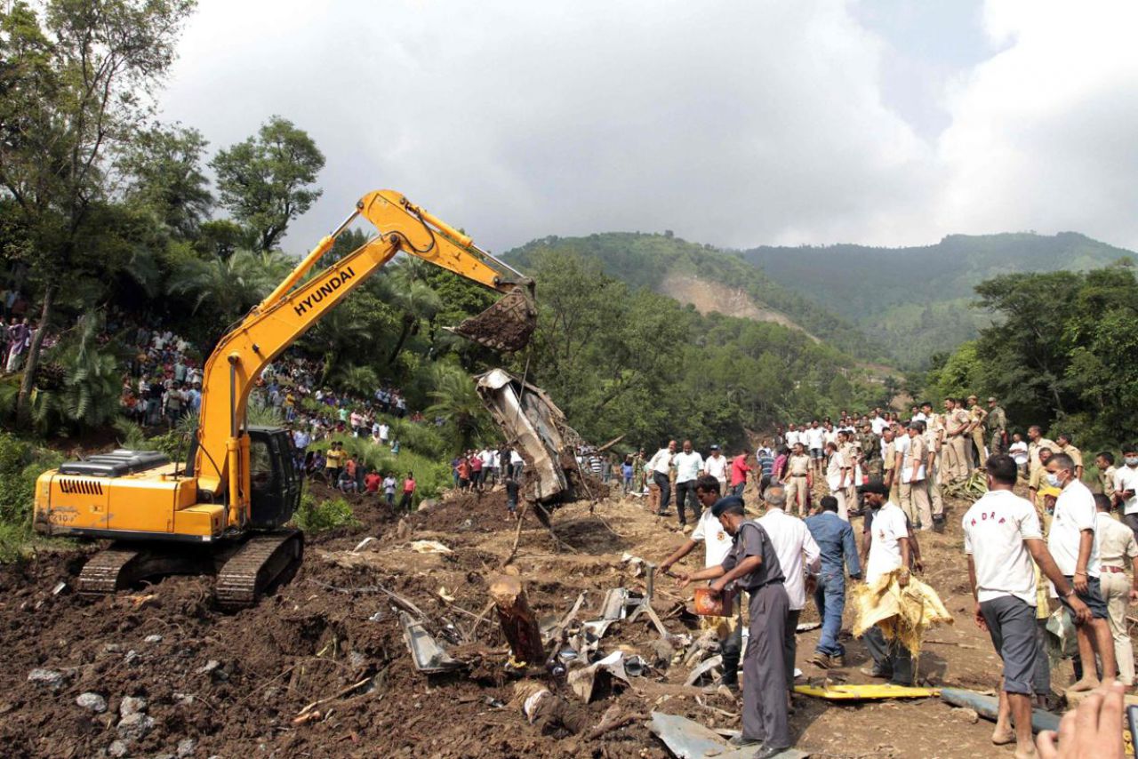 Inde : 45 morts dans un glissement de terrain