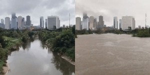 Tempête Harvey : les impressionnantes photos avant/après des inondations