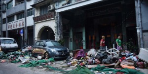 Typhon Hato : au moins 9 morts à Macao, 8 autres dans le sud de la Chine