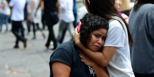 EN IMAGES. Scènes de panique après le puissant séisme au Mexique