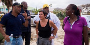 Ouragan Irma : «Que ceux qui critiquent viennent aider», répond Annick Girardin