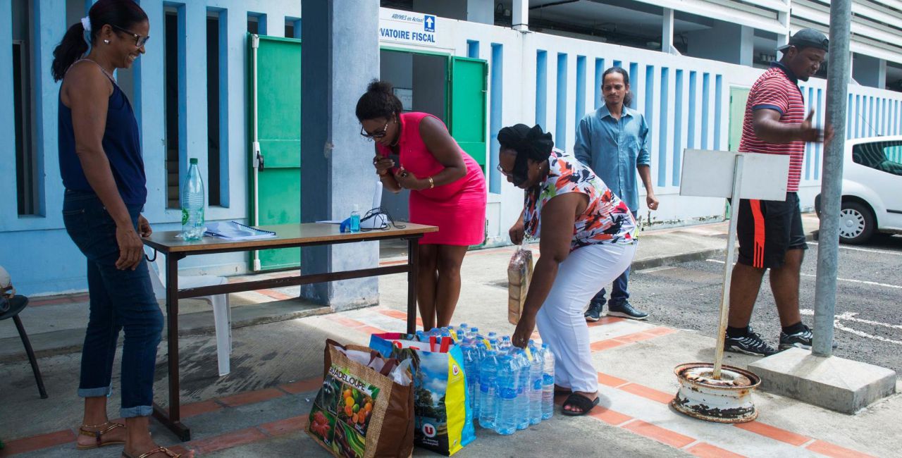 Ouragan Irma : l'eau potable, urgence absolue aux Antilles