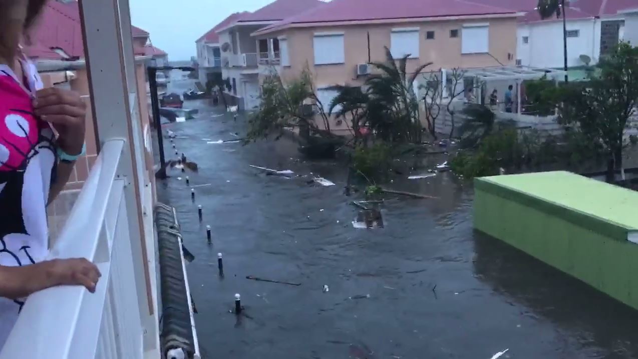 Ouragan Irma : scènes de dévastation sur Saint-Barthélémy et Saint-Martin