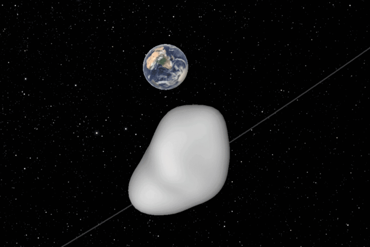 Un astéroïde de la taille d'une maison a frôlé la Terre jeudi matin