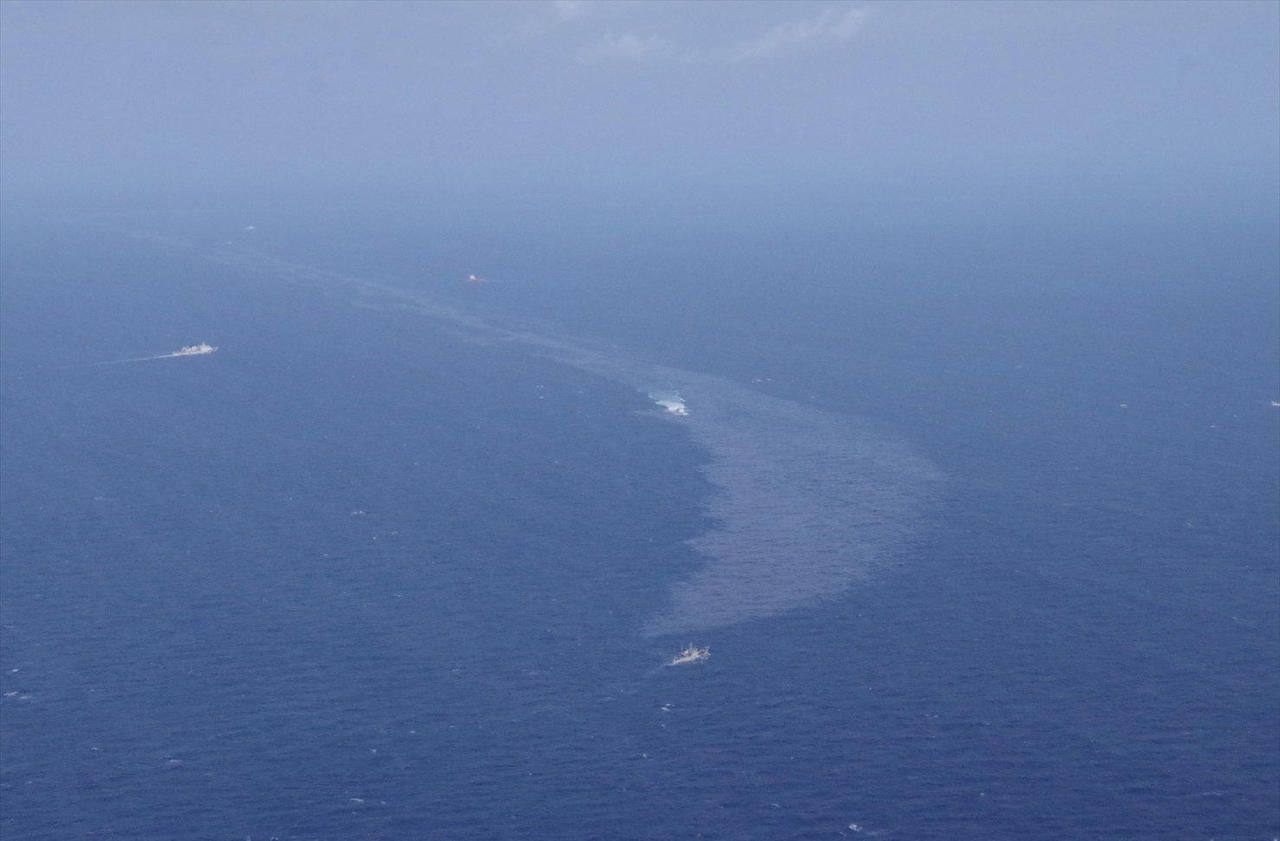 Mer de Chine : la marée noire causée par le pétrolier naufragé a triplé