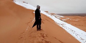 De la neige et un froid inhabituel au Maroc et en Algérie