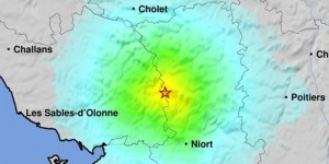 Un séisme de magnitude 4,8 en Vendée et dans les Deux-Sèvres