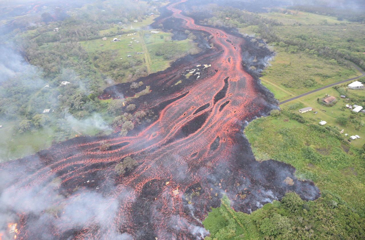 Hawaï : la lave du Kilauea menace une usine géothermique