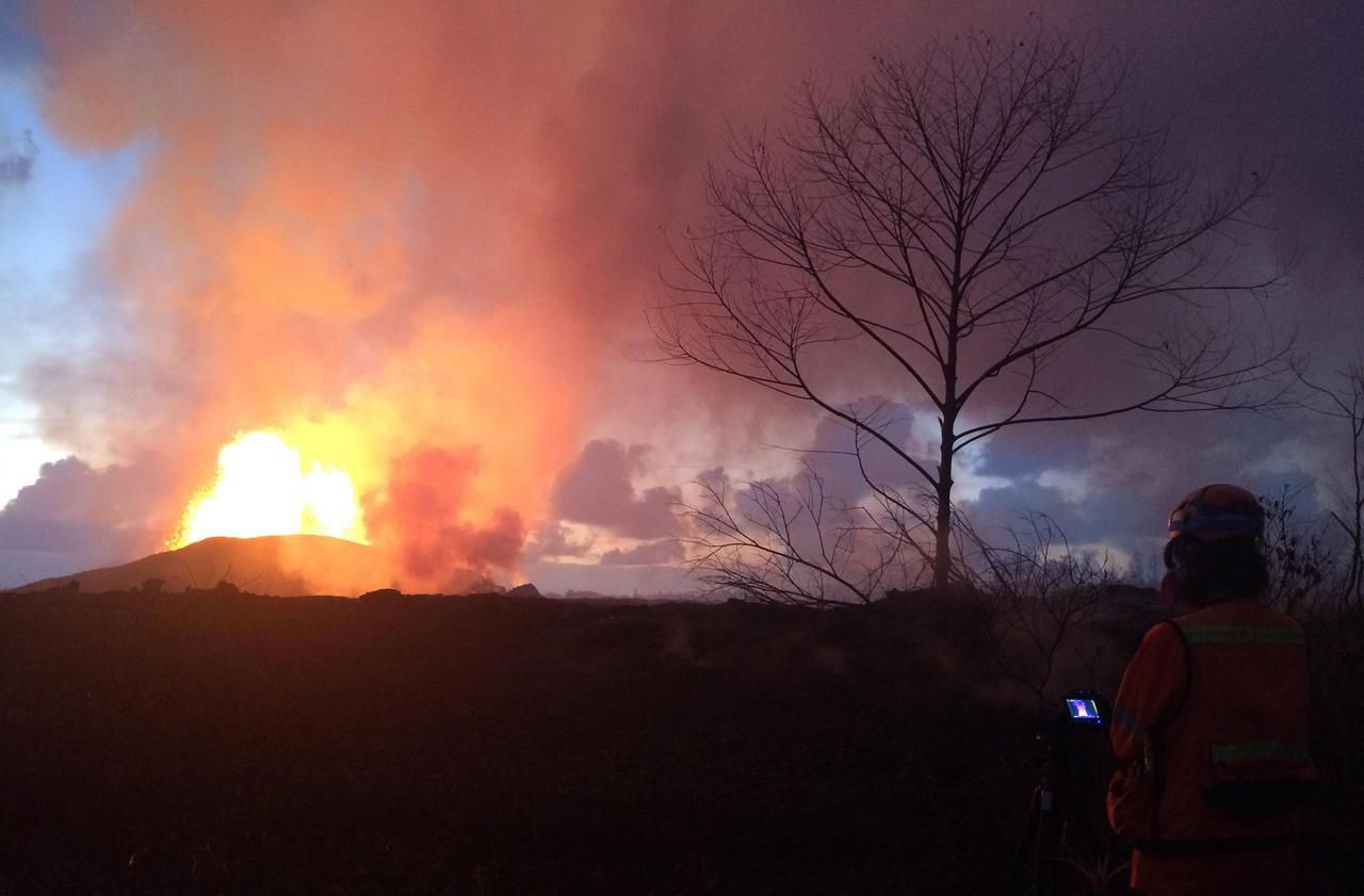 Eruption du Kilauea à Hawaï : et maintenant, il pleut des fils de verre