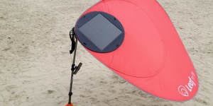 Le premier parasol photovoltaïque