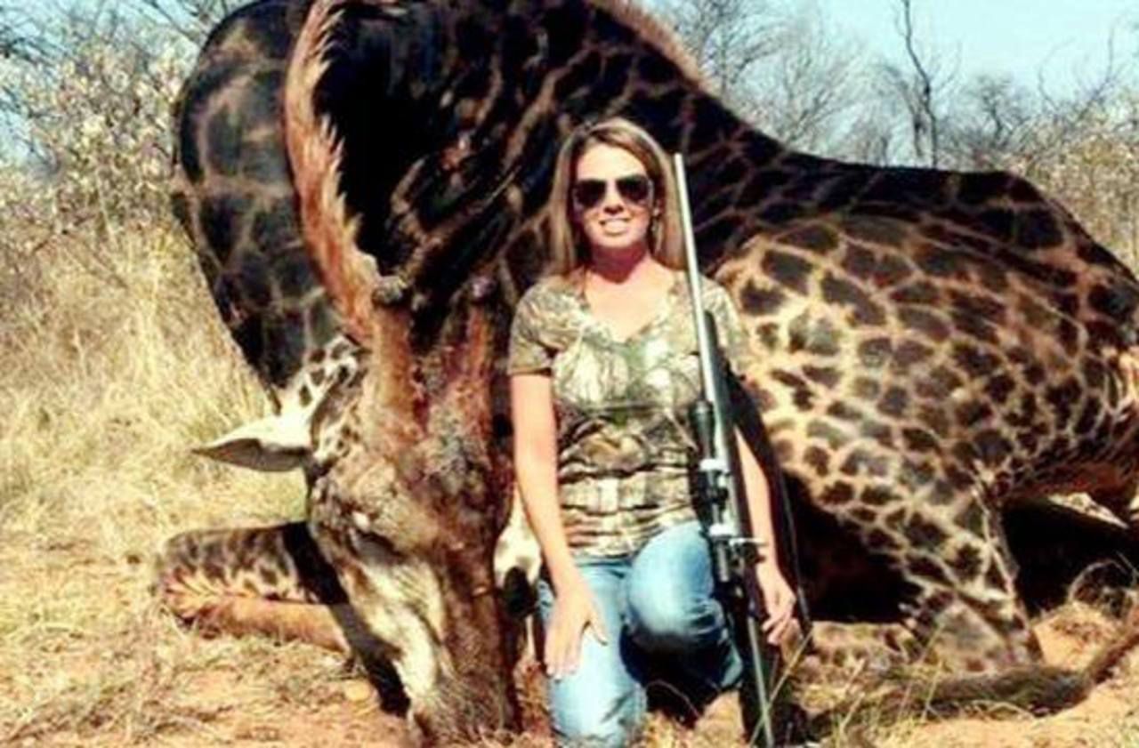 Chasse à la girafe noire : une Américaine accablée sur les réseaux sociaux