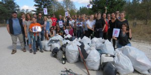 Forêt de Fontainebleau : 175 kg de déchets ramassés dans les bois