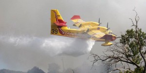 Ardèche : deux incendies font rage, huit Canadair et 260 pompiers mobilisés