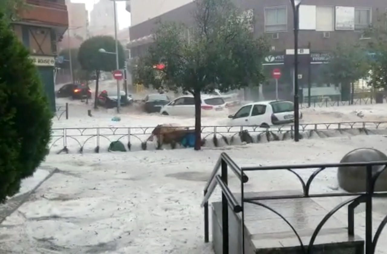 Espagne  : transports perturbés à Madrid après de fortes inondations