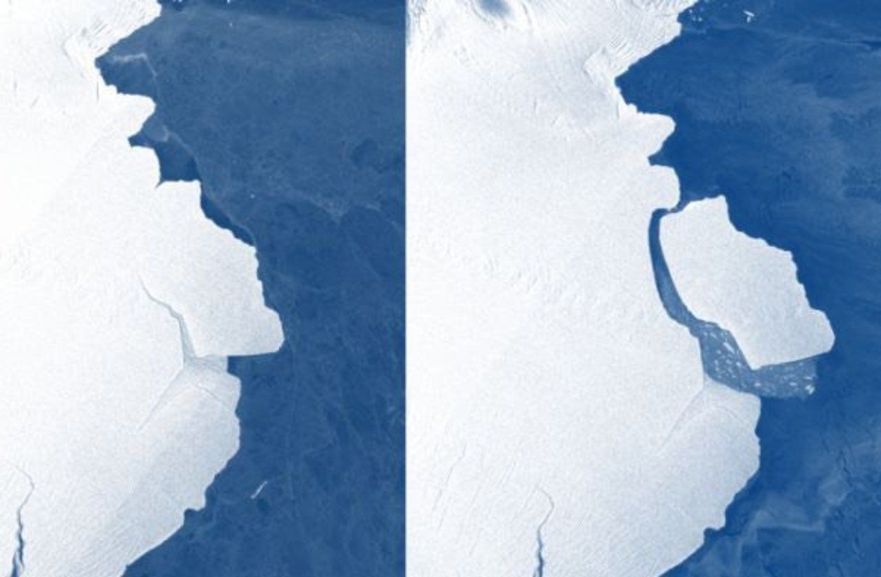 Un gigantesque iceberg se détache en Antarctique : pas de quoi s’inquiéter