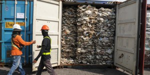 Conteneurs de déchets illégaux : une amende de 192 000 euros infligée à une société de trading