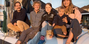 Greta Thunberg retraverse l’Atlantique à bord d’un catamaran
