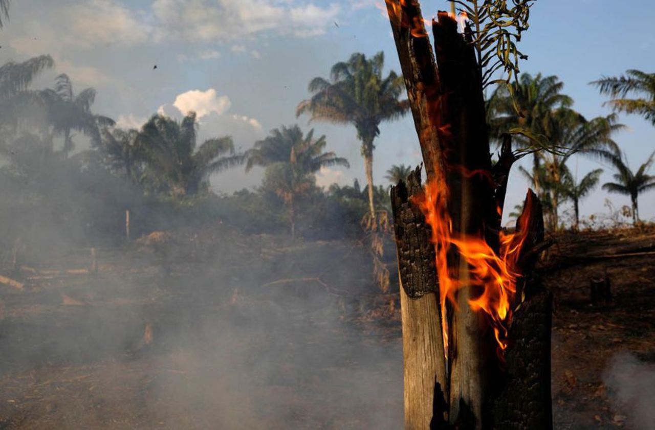 Brésil : les incendies «empoisonnent l’air» en Amazonie