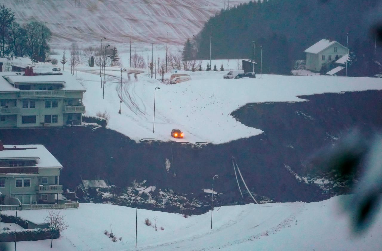 Glissement de terrain en Norvège : 21 disparus, des maisons emportées