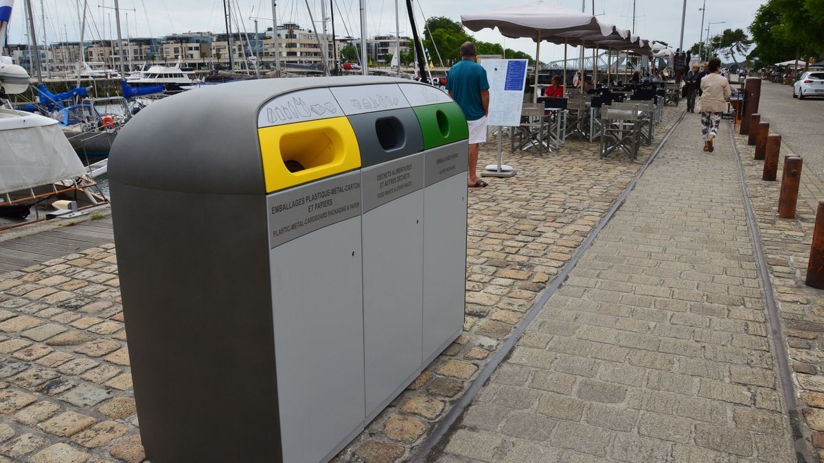 La Rochelle, première ville en France à expérimenter le tri des déchets dans la rue