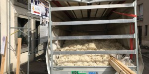 En Lorraine, de la laine de mouton pour isoler les bâtiments
