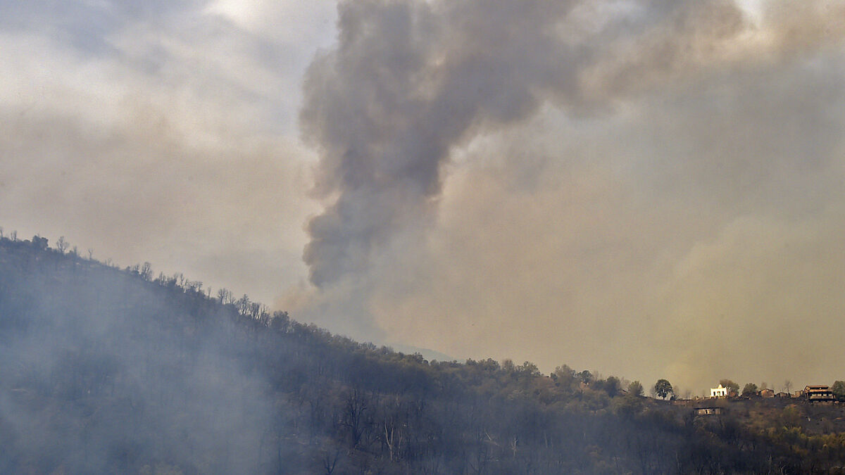 Algérie : une trentaine d’incendies font cinq morts en Kabylie