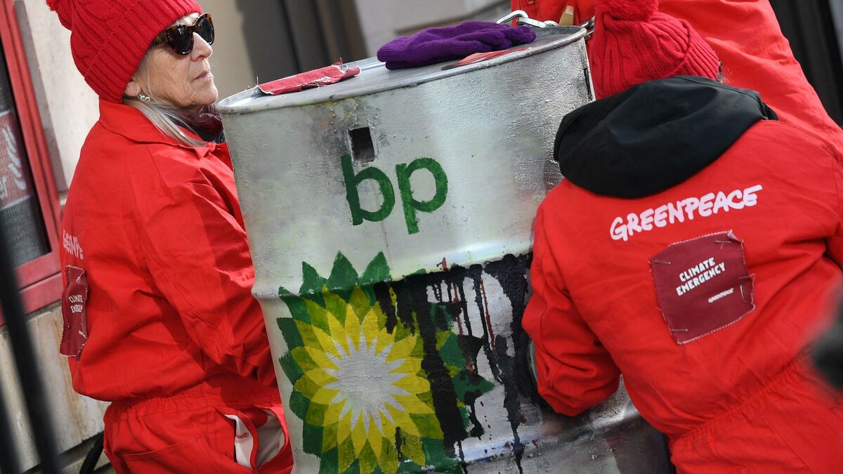 Greenpeace demande l’annulation d’un permis de forage BP en mer du Nord