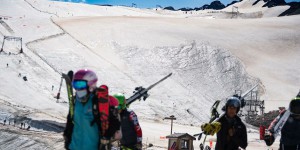 En Isère, le ski à la rescousse du glacier des Deux-Alpes