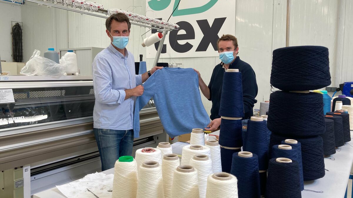 À Saint-Malo, la start-up 3D-Tex fabrique des pulls français zéro déchet