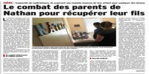 Grenoble : Nathan, bébé atteint d'ostéopénie, placé abusivement