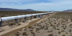 EN IMAGES. Hyperloop One dévoile sa piste d'essais dans le Nevada