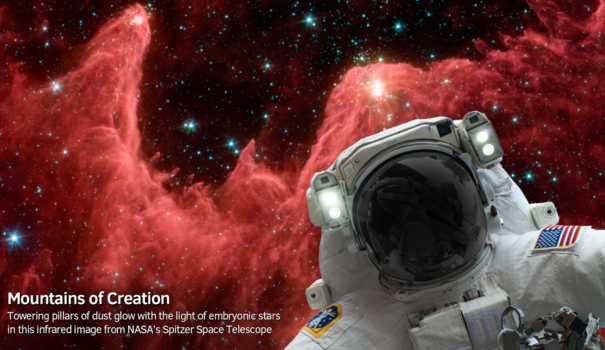 Faites des selfies dans l'espace avec la Nasa!