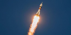Premier lancement d'une fusée Soyouz habitée depuis le crash