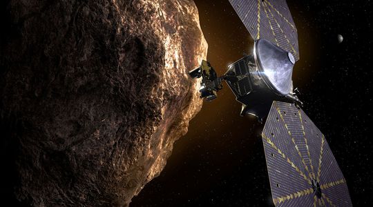 Lucy, le vaisseau spatial de la Nasa, part à l'assaut des astéroïdes troyens