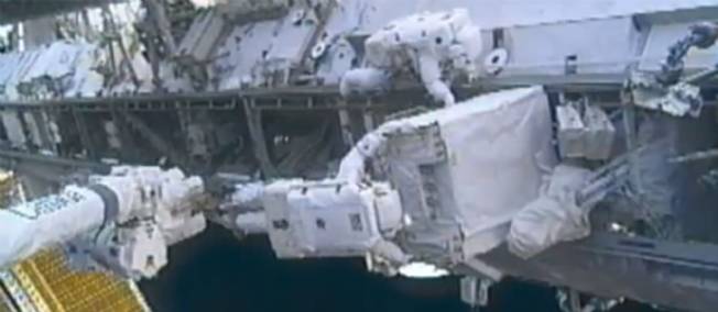 VIDÉO. Panne à l'ISS : la deuxième sortie orbitale reportée