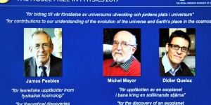 Le Nobel de physique à des cosmologues, un Canado-Américain et deux Suisses