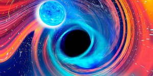 Quand un trou noir dévore une étoile à neutrons