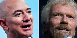 Entre Bezos et Branson, la course à l'espace des milliardaires s'emballe