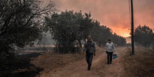 Incendies en Grèce : 300 personnes évacuées près d’Athènes
