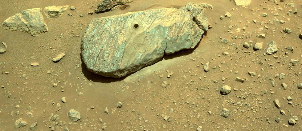 Sur Mars, Perseverance a bien prélevé sa première carotte d’échantillon !