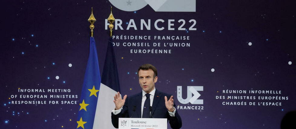 À Toulouse, Macron plaide pour une Europe souveraine dans l’espace