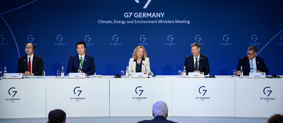 Climat : le G7 veut décarboner son électricité « d’ici à 2035 »