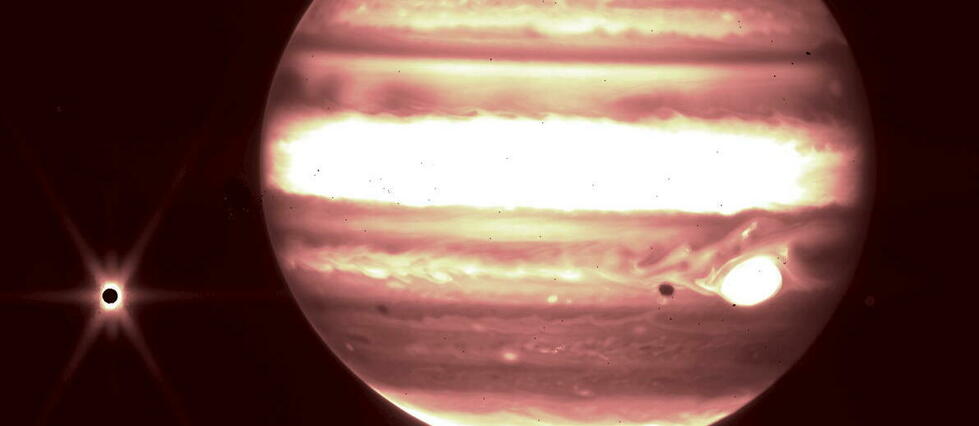 La planète géante Jupiter immortalisée par James-Webb